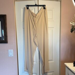 Victoria's Secret Cream Sheer Beachpants Size XL